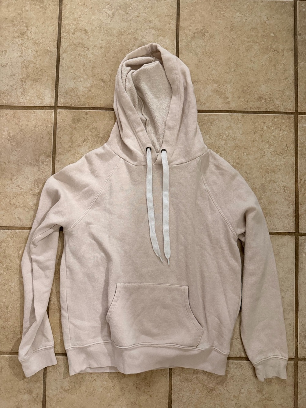 Forever 21 Beige Fleece Hoodie